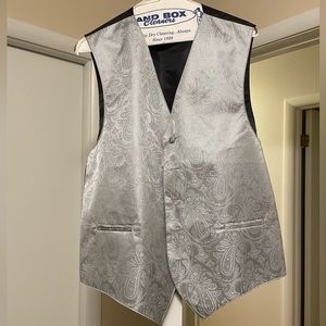 Paisley gray vest